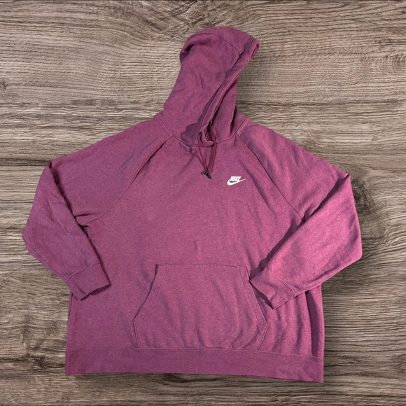 Nike Tops - Nike Women's Plum Hoodie Sweater